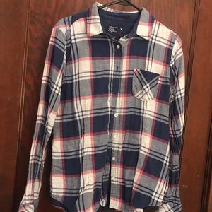 American Eagle button down size: 14
